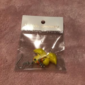 Novelty Rubber Ducky Earrings